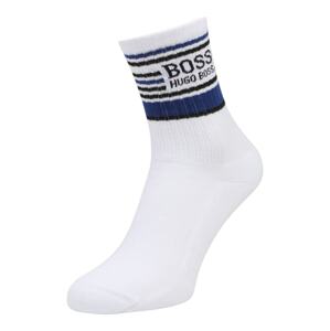 BOSS Ponožky  biela / námornícka modrá / čierna