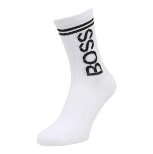 BOSS Black Ponožky  biela / čierna