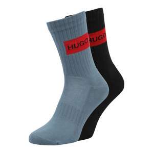 HUGO Ponožky  modrá / čierna / červená