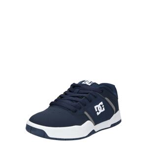 DC Shoes Nízke tenisky 'CENTRAL'  námornícka modrá / biela