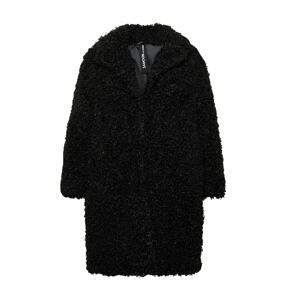 SAMOON Zimný kabát  čierna