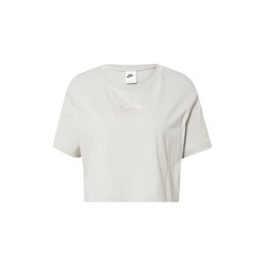 Nike Sportswear T-Shirt  sivá / strieborná / zlatá