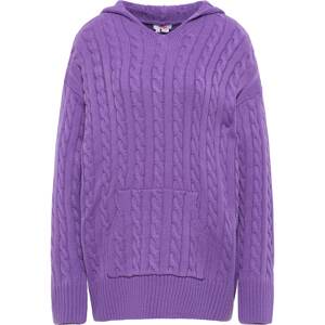 MYMO Oversize sveter  fialová