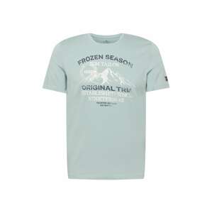 TOM TAILOR T-Shirt  svetlomodrá / námornícka modrá / biela