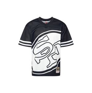 Mitchell & Ness T-Shirt 'BIG FACE 3.0'  čierna / biela