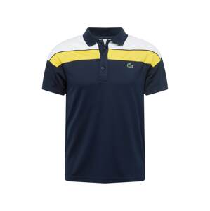 Lacoste Sport Funkčné tričko  námornícka modrá / biela / žltá