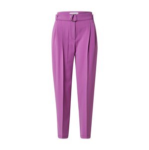 BOSS Plisované nohavice 'Tapia'  fialová