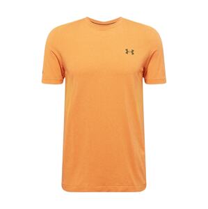 UNDER ARMOUR Funkčné tričko 'Rush'  oranžová / žltá / olivová