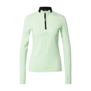 Rukka Sportshirt  pastelovo zelená / čierna