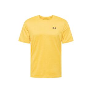 UNDER ARMOUR Funkčné tričko  čierna / žltá