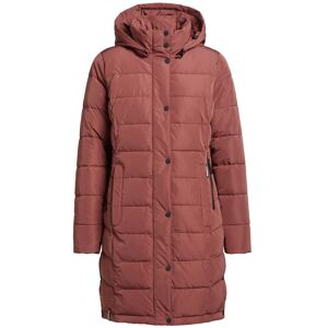 khujo Zimný kabát  pastelovo červená