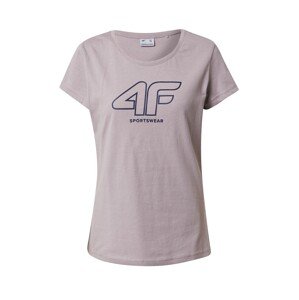 4F Funkčné tričko  pastelovo fialová / slivková