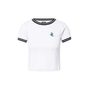 Santa Cruz T-Shirt  biela / námornícka modrá