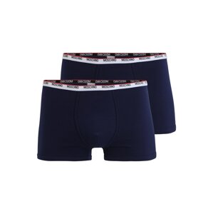 Moschino Underwear Boxerky  námornícka modrá / biela