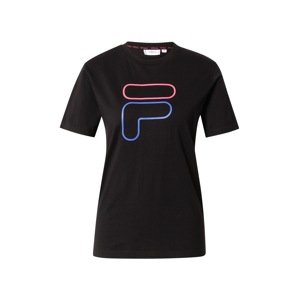 FILA Funkčné tričko 'MIRABELLA'  čierna / nebesky modrá / brusnicová