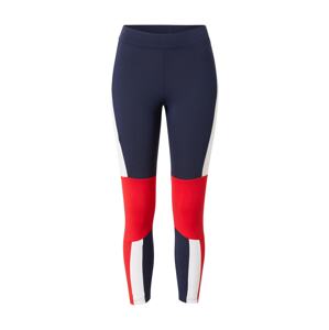 FILA Športové nohavice 'PINUCCIA'  námornícka modrá / červená / biela