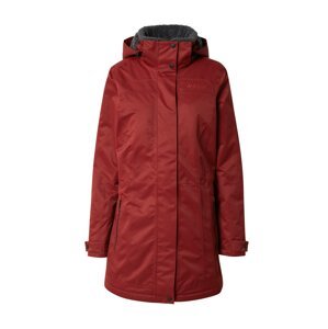 Maier Sports Outdoorový kabát  tmavočervená