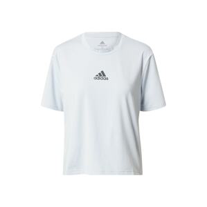 ADIDAS PERFORMANCE Funkčné tričko 'UFORU'  azúrová / čierna
