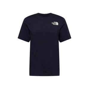THE NORTH FACE Funkčné tričko  biela / námornícka modrá / svetlomodrá / zmiešané farby