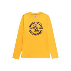 OVS Shirt  zlatá žltá / námornícka modrá