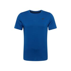 4F Funkčné tričko  modrá melírovaná / čierna