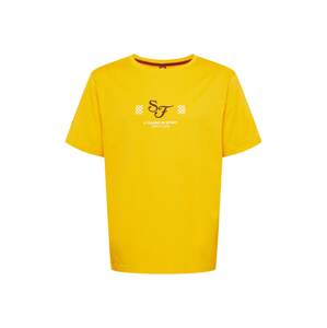 PUMA Funkčné tričko  žltá / biela / čierna