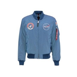 ALPHA INDUSTRIES Prechodná bunda 'MA-1 NASA Reflective'  modrá / zmiešané farby