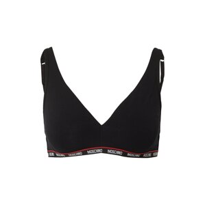 Moschino Underwear Podprsenka 'REGGISENO'  čierna / biela / červená