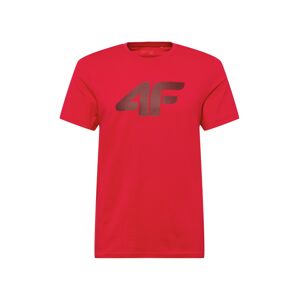 4F Funkčné tričko  ohnivo červená / čierna