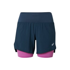 ASICS Športové nohavice 'ROAD'  pastelovo modrá / ružová