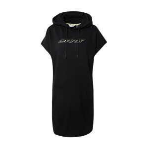 DKNY Performance Športové šaty  čierna / limetová / striebornosivá