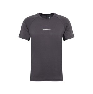 Champion Authentic Athletic Apparel Funkčné tričko  čierna / tmavosivá / biela