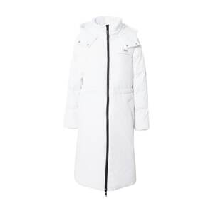 ARMANI EXCHANGE Zimný kabát  biela / sivá