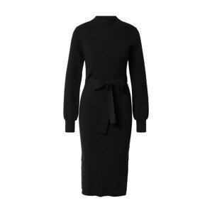 MOSS COPENHAGEN Pletené šaty 'Mallory Like'  čierna