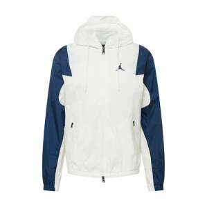 Jordan Prechodná bunda  biela / námornícka modrá