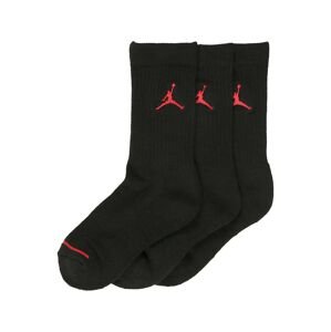 Jordan Ponožky  červená / čierna