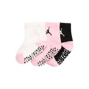 Jordan Ponožky  ružová / biela / čierna