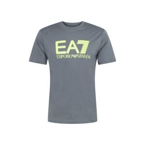 EA7 Emporio Armani Funkčné tričko  sivá / trstinová