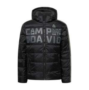 CAMP DAVID Zimná bunda  sivá / čierna