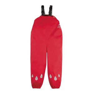 Frugi Outdoorové nohavice  červená / sivá