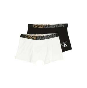 Calvin Klein Underwear Nohavičky  biela / čierna / hnedá