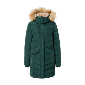 TOM TAILOR Zimný kabát  smaragdová