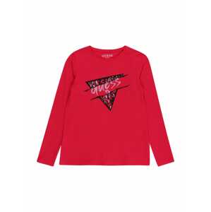 GUESS Shirt  pitaya / čierna / ružová