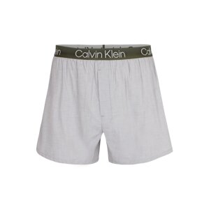 Calvin Klein Underwear Boxerky  kaki / biela / sivá