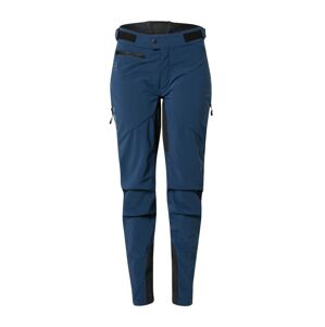 VAUDE Outdoorové nohavice 'Qimsa  II'  čierna / námornícka modrá