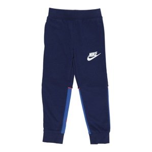 Nike Sportswear Nohavice  kráľovská modrá / biela / nebesky modrá / lososová