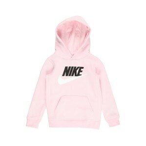 Nike Sportswear Mikina  ružová / čierna / biela