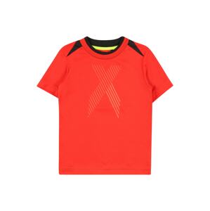 ADIDAS PERFORMANCE Funkčné tričko  červená / čierna / oranžová