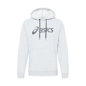 ASICS Sportsweatshirt  sivá melírovaná / grafitová