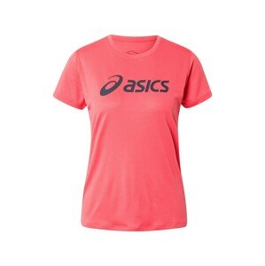 ASICS Funkčné tričko  neónovo ružová / tmavomodrá